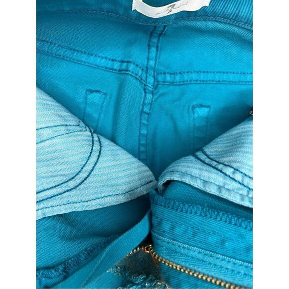 NWOT 7 For All Mankind Cut Off Shorts Carlie - Picture 10 of 11